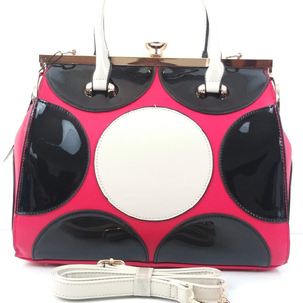 Top Handle XL Multicolored Purse - Picture 2 of 4